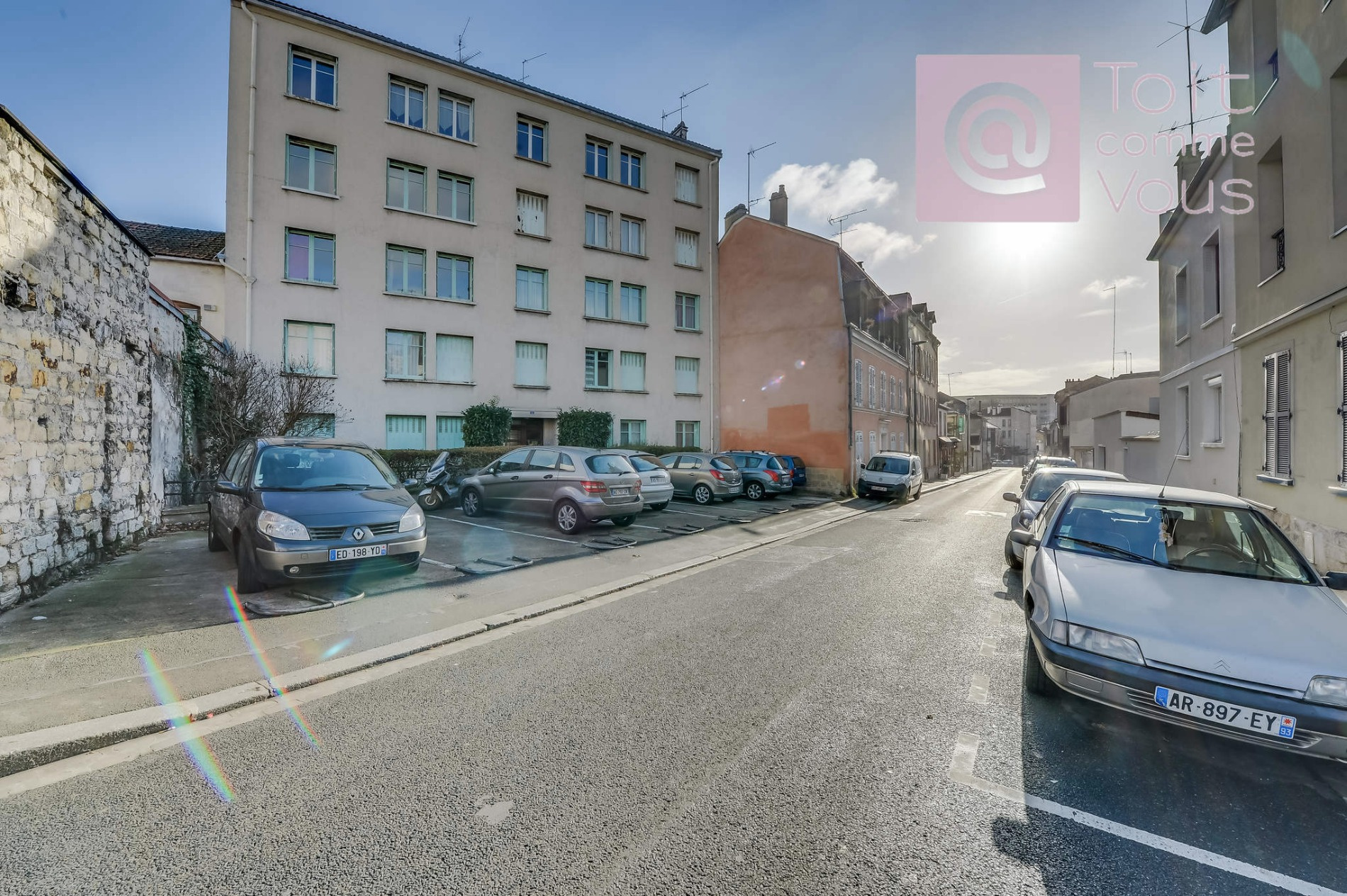 Vente Appartement 3 piéces en rez de jardin, rue de Romainville à